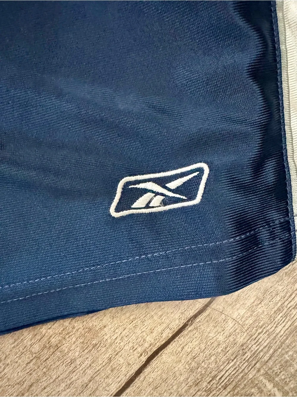 Reebok Athletic Shorts XL Navy Blue‎ Workout Gym Shorts Elastic Waist Pockets